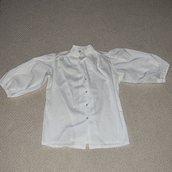 Carefree Fashions Scottsdale Arizona Button-Up Blouse Made in USA - Picture 2 of 14